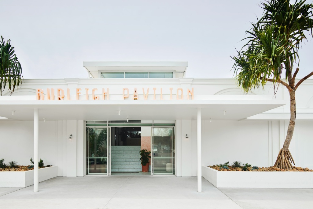 Burleigh Pavilion Entrance.